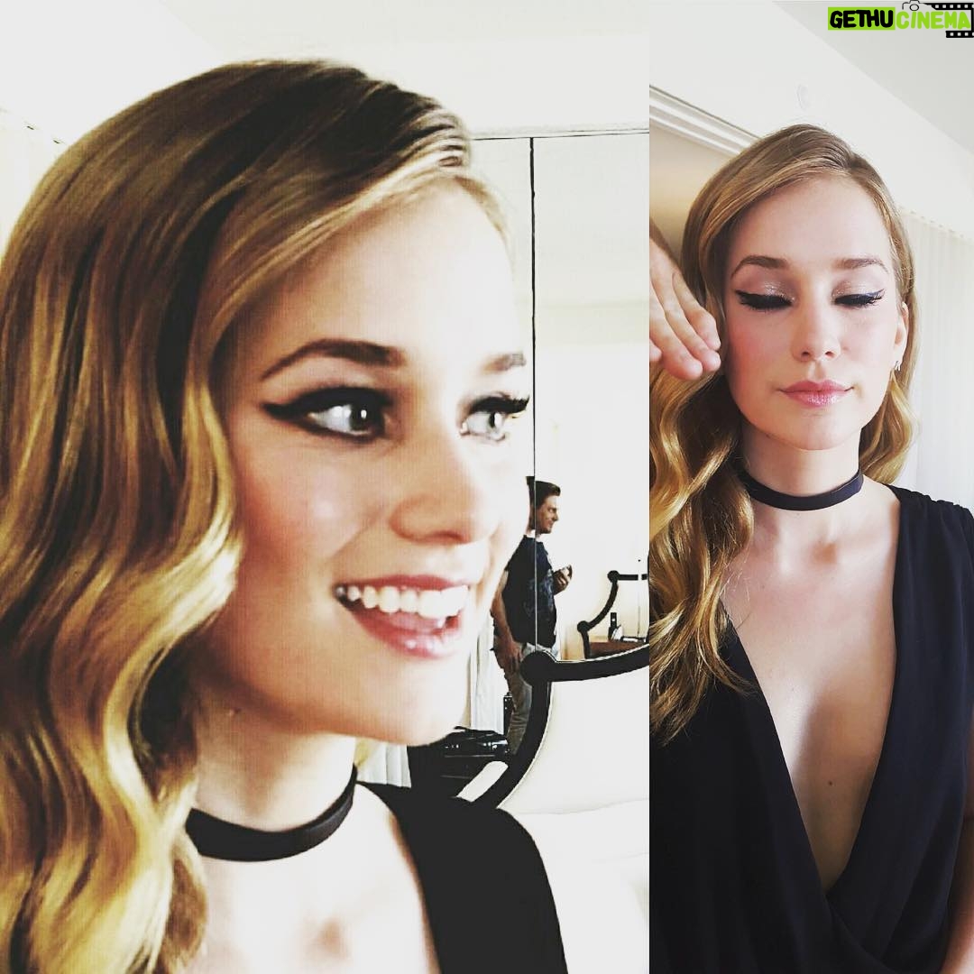 Elizabeth Lail Instagram - So grateful for @lexwmakeup and @stevenmasonlife for making me feel beautiful for the #deadofsummer premiere