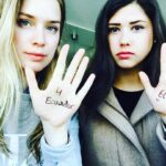 Elizabeth Lail Instagram - Raising our hands for Ecuador www.gofundme.com/letsbuildhope sending light and love Thanks @zeldawilliams I nominate my frozen family @georgettehaig and @scottmfoster
