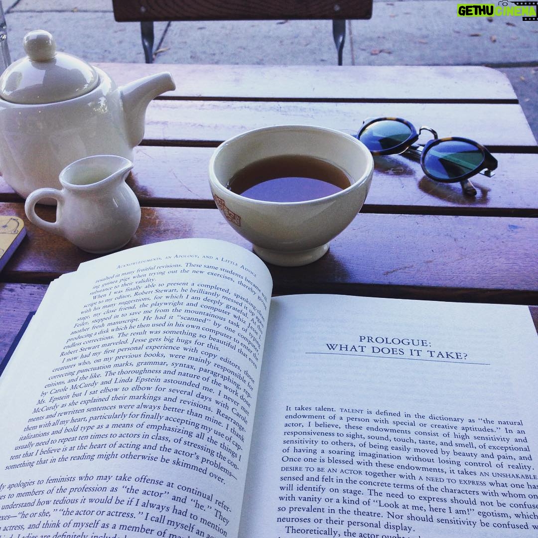 Elizabeth Lail Instagram - The beginning of my coffee shop series "Drinking Tea in a Coffee World" ☕️