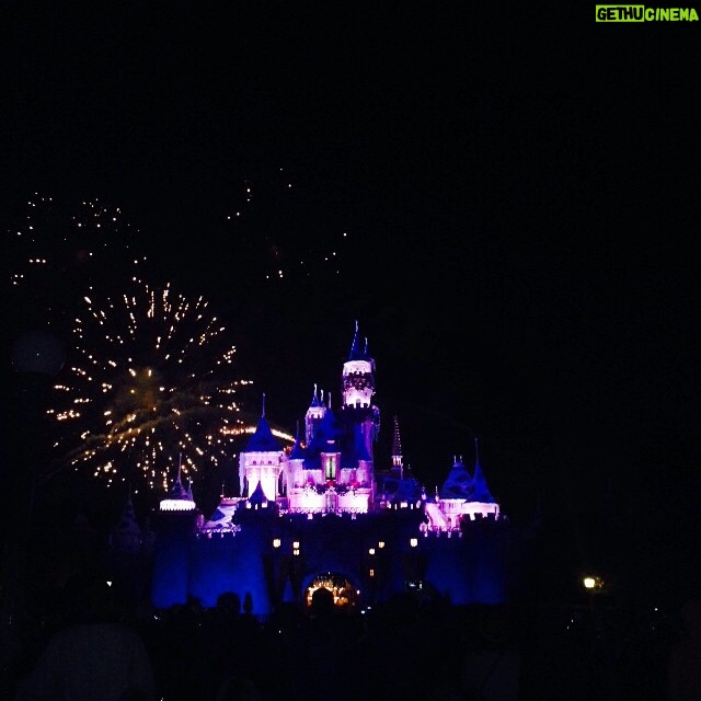 Elizabeth Lail Instagram - A magical day at Disneyland with team frozen. I loved seeing all the little Anna's walking about. #onceuponatime