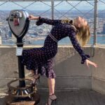 Elizabeth Lail Instagram - I was so honored to light up the @empirestatebldg yesterday in order to mark @seashepherdsscs commitment to our oceans. The work that Sea Shepherd is doing for our oceans should be shouted from the rooftops. And what better rooftop than the Empire State Building. Our oceans are facing major threats. Global climate change, pollution, habitat destruction, endangered species. But there is something each and everyone of us can do and that is create awareness. Awareness is the gateway to activating your community, organizing cleanups, becoming a volunteer, donating, and becoming mindful of your specific impact on our earth and its oceans. Support the incredible work Sea Shepherd is doing and help take a stand for the betterment of our oceans. #bluefortheoceans
