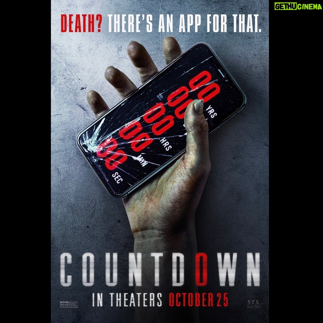 Elizabeth Lail Instagram - New Countdown poster here to remind us all what we are doing on October 25th 🙌#countdownmovie