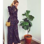Elizabeth Lail Instagram - Managed to keep a plant alive 🙌 thank you @sarahslutsky for helping me create this sustainable look Xx