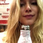 Elizabeth Lail Instagram - I took these awkward subway selfies today to remind you all to grab your reusable water bottles as you walk out the door. Not only will your body thank you, but so will our Earth. 91% of plastic isn’t recycled. By 2050 the ocean is expected to contain more plastic than fish (by weight) @lonelywhale has inspired me to #hydratelike I care about the future of our 🌎 . I want to continue to honor it by making an intentional effort to say no to single use plastic. Who’s with me?