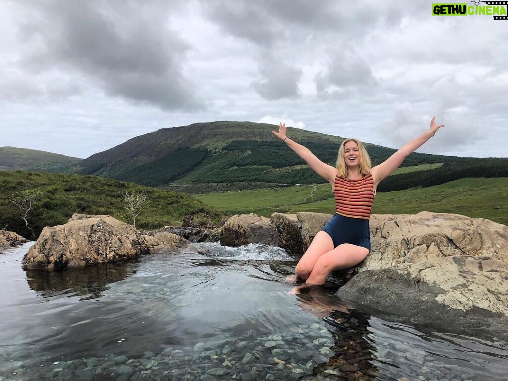 Elizabeth Lail Instagram - The Fairy Pools, Glen Brittle, Isle of Skye