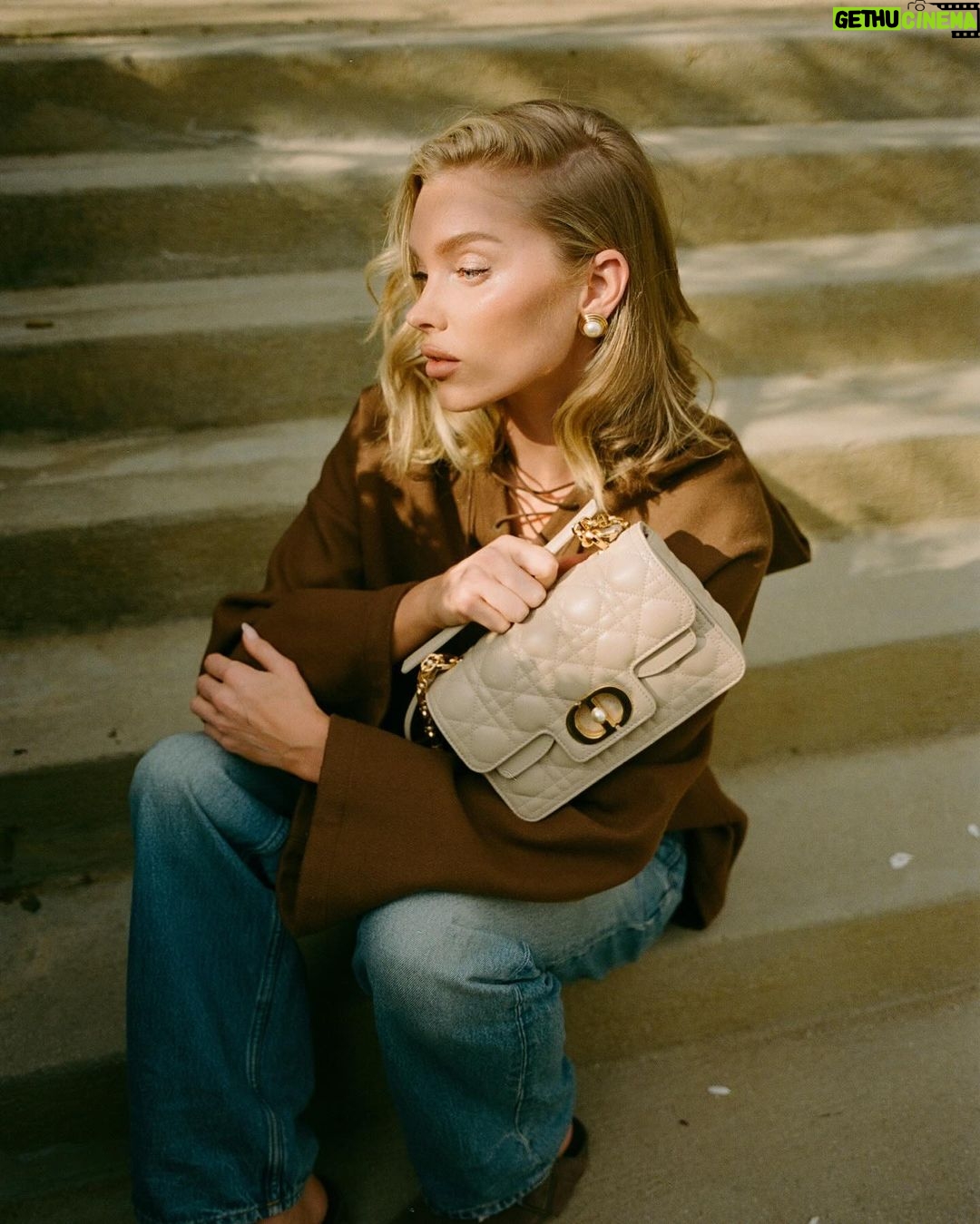 Elsa Hosk Instagram - She’s perfect🤍 the @dior Jolie Bag