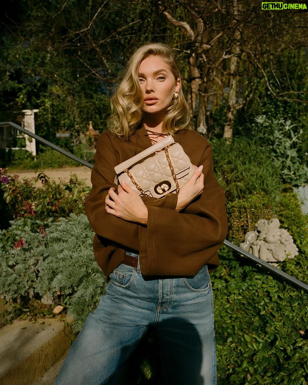 Elsa Hosk Instagram - She’s perfect🤍 the @dior Jolie Bag