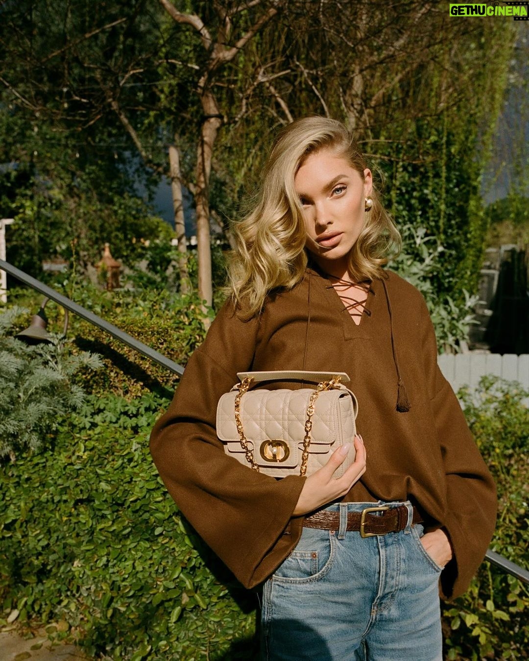 Elsa Hosk Instagram - She’s perfect🤍 the @dior Jolie Bag