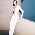 Elsa Hosk Instagram - @helsastudio minimal 90s drop is live!!❤️‍🔥❤️❤️‍🔥 gratitude is the attitude… getting to do this as my job is unreal to me. Putting my soul into each of these pieces. They may only be clothes but to me they’re designed as armor to make me feel like the most badass, the most comfortable, the best I could feel to tackle this life. The late 90s was my first introduction to fashion and I remember the ease, simplicity and effortlessness that’s shaped my own style ever since. Pants that don’t squeeze, the fabrics that were simple but great quality, the dresses that were effortless yet cut a striking silhouette paired with makeup that was minimal and slightly imperfect, either a bare face or a smokey eye like you’d quickly done it yourself. The best from the 90s that still feels ageless today. That’s always been my goal with Helsa, to achieve that slight nostalgic feel that’s classic but feels so special. Pieces that surpass the trend of the season and become your part of your closet for years to come. Helsas 8th drop is my ode to 90s minimalism whether it’s dressed up in a long white deep V tie dress a la Kate moss, or a casual yet ultra chic pink poplin wrap shirt and a gray oversized trouser. You’ll find everything in this collection, comfortable organic cotton slacks paired with the softest jersey base layers, poplin shirts in different shapes, compact knit dresses in black and white and tan. Easy wrap skirts and and a new lighter workwear. I hope you love this drop!! Shop before it sells out on @fwrd & @revolve ❤️ Photography @yuliagorbachenko Makeup @leahdarcymakeup Hair @panosphair Producer @aimeesorek Styling @hoskelsa @mel_issy