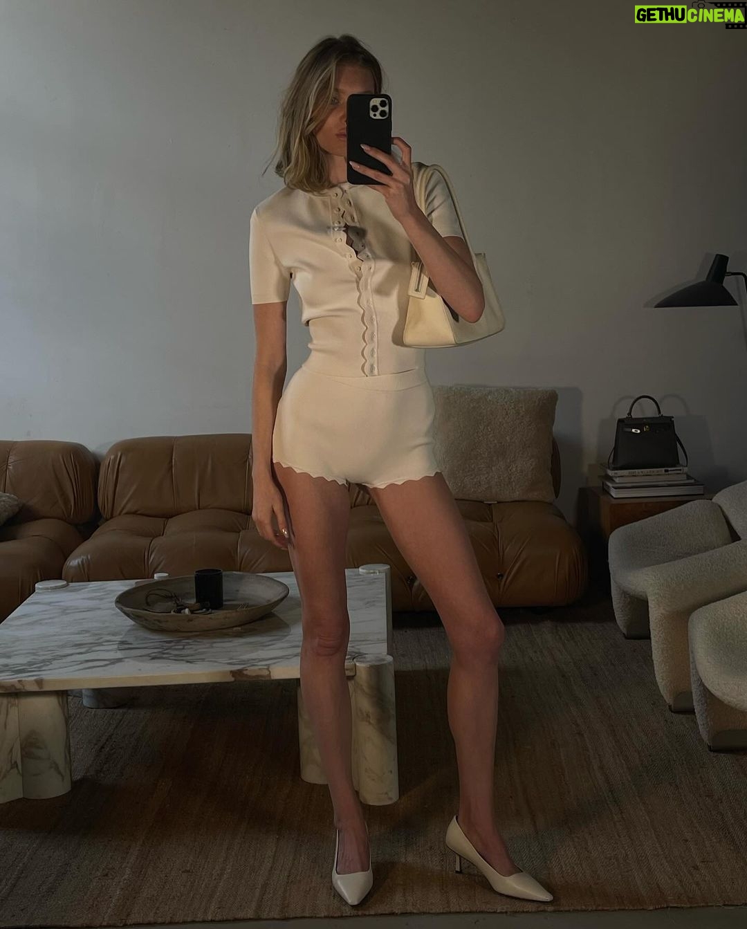 Elsa Hosk Instagram - A little preview of @helsastudio Minimal 90s drop - launching Monday, March 18th 🤍🤍🤍