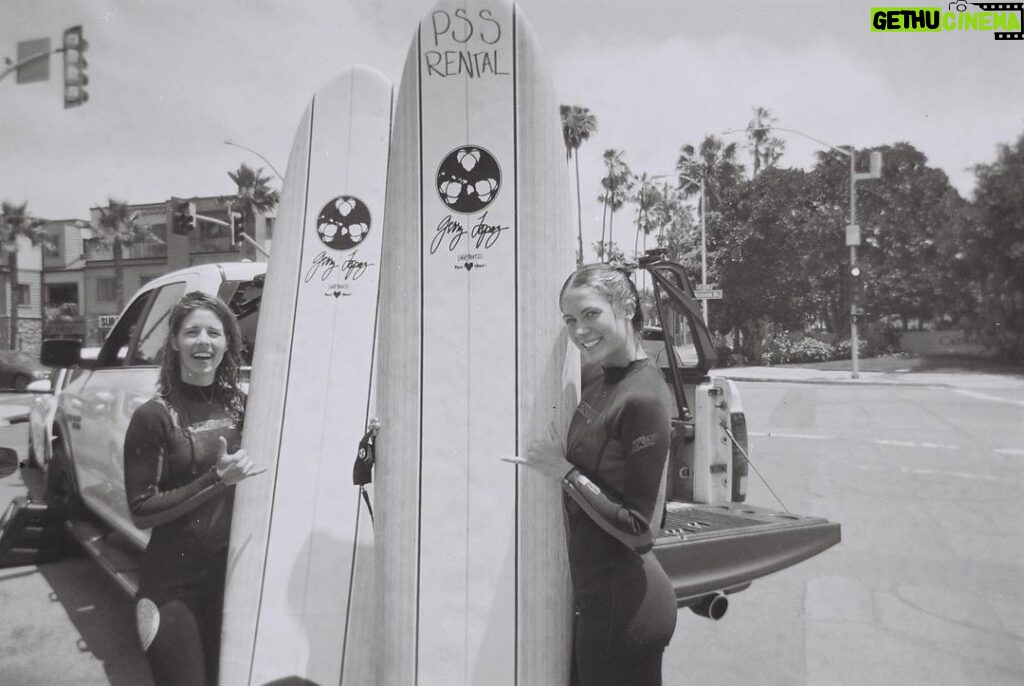 Emily Bett Rickards Instagram - Surprise rolls of film pulling at my heart strings today! Bless @elleb.xo for joining me on the waves while @jeanluc once again ditches us for his truck 🛻