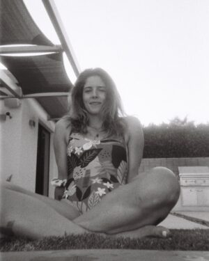 Emily Bett Rickards Instagram - Summer baby vibes coming in hot courtesy of @jarettsays sometime somewhere warm