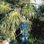 Emily Bett Rickards Instagram - If you’re jonesing for the tropics get intimate with a 🌴 (please note: your dog may not be down with this)