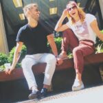 Emily Bett Rickards Instagram - Spotted: Two professional plus ones wasting each others time. Hire them to help you procrastinate... “Adorable and affordable” - The Times “We cheap!” - Themselves #coupleokidsfromsurrey
