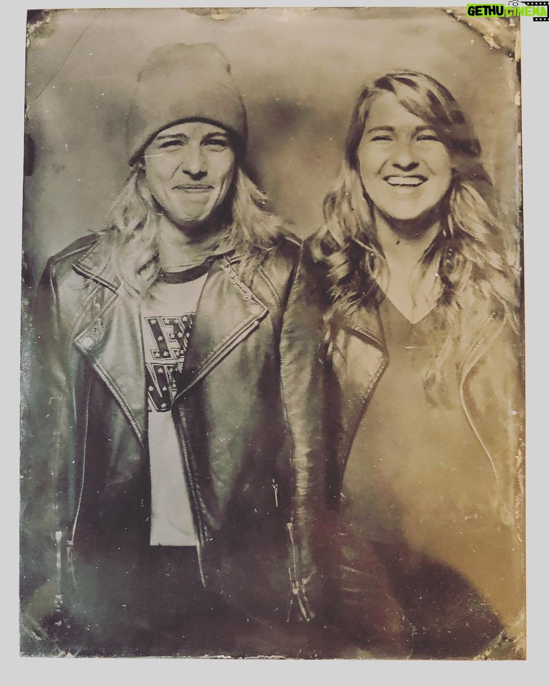 Emily Bett Rickards Instagram - Old school.