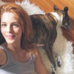 Emily Bett Rickards Instagram - ⚠️ Ophie and I are both not wearing pants in this photo but we are also not wearing makeup 😱 BECAUSE for every #RFGoNaked selfie posted today means a $1 donation to @buildon - an amazing organization I love going naked for every year. They help build schools in countries that need it most and empower their local communities through education. Please take your selfie and use the hashtags #buildon #rfgonaked - everyone can participate dudes ladies even dogs as seen here! Thanks for your support everyone let’s build the world back together.