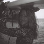 Emily Bett Rickards Instagram - A few years ago I found myself burnt out, aggravated and weighed down by an invisible 1000kilo cloud. I was uninspired, stagnant, stuck and that was just the appetizer. I couldn’t compute the gargantuan incapacity I had acquired to even just be a human being. Tired of my own bullshit, I took a break from everything — work, phone, friends, all of the internet, travel (keep in mind this was before COVID) and spent all my time starring at the ocean. Wave after wave after wave. Months went by in a catatonic blur until a tsunami crashed, demanding I get up off my ass and do something new. The “something new” had two rules: 1- I had to have NO reason to try it other than my oceanic boss telling me to do so And 2- it had to be something I was going to be really f****** bad at. Which to me sounded really f****** gruesome. Scared shitless I dove into a wide range of things from motorcycling to pottery to knots to stand up comedy. Rock climbing, cooking, sewing, painting, chopping, back packing, French, etymology, ukulele and my favourite of them all, surfing. I still wouldn’t call myself a surfer. I resemble more a land seal on a baguette but somewhere in the salt water rinse, the freezing cold of the Pacific and the washing machine cycle of a botched wave I didn’t feel so Je ne sais nah anymore. Since then I’ve caught a party wave with my seal sisters, bruised my tongue, and eaten the shores of California, Oregon and Vancouver Island. Not all the skills have stuck but as I tackle new ones I’m always reminded that discomfort leads to the best transformations and that enthusiasm is contagious! Please share with me your scared shitless stories - let’s tackle them together! Skills for near future: sign language, sailing, pole dancing, piloting…