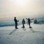 Emily Bett Rickards Instagram - Sure aliens have teleportation but do they strap ultra-high-molecular-weight polyethylene to their boots and race mach speed down large natural elevations of the earth’s surface covered in atmospheric water vapor frozen into ice crystals that fall from the sky? I don’t know. 📸 @rihowlett Sun Peaks, British Columbia