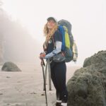Emily Bett Rickards Instagram - It’s the little things in life… A rehydrated breakfast, an impeccably packed backpack, and a crew that doesn’t leave you for dead in the forest because you thought the hike was 30km shorter than it actually was…