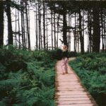 Emily Bett Rickards Instagram - Between one million ferns. Portra 400 35mm.