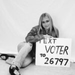 Emily Skinner Instagram - VOTE FOR YOUR FUTURE @iamavoter