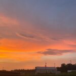 Emily Skinner Instagram - Empty gas stations at sunset make my heart soar