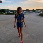 Emily Skinner Instagram - Empty gas stations at sunset make my heart soar