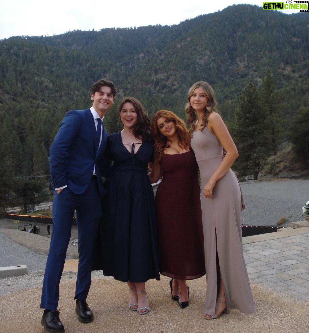 Emma Kenney Instagram - A weekend in the woods celebrating love, congratulations to the new MARRIED(!!) couple @jaydeemory @drewhafner