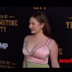 Emma Kenney Instagram - @murderatyellowstonecity out in theaters & on @appletv now 🚬🤎 🐴