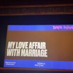 Emma Kenney Instagram - My Love Affair with Marriage world premiere @tribeca this weekend 🪐 seeing @signebaumane words and vision come to life at my faaavorite film festival in the world was so special, more on distribution soon 🤍