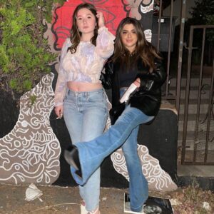 Emma Kenney Instagram - Its @briellebarbusca birthday . She’s a hilarious, intelligent, thoughtful, gorgeous, trendsetting bad b*tch and im so grateful she is my best friend 😚🥰😍😌heres to another 10 years plus of daily never ending conversation 🥂