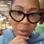 Erica Campbell Instagram - Listen wives across the land! God is going to use us to help our husbands to share. They’ve been struggling, and we are the vessels that God is going to use to help them, share their food, and not complain! To be cheerful givers! Give and I’ll give it back to you @warryncampbell press down, shaking together, running over! isn’t that what you want, sir!? 🤣🤣🤣 Should he share?? #marriedlife #lovelessons
