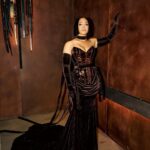 Erica Campbell Instagram - Grammys, we ain’t done yet!!! Part 2 Styled by @stylistjbolin Assistant stylist: @mr.racy Dress: @kendrell.white_official Hair: @allthatjazzglam MUA: @akilah82 Fashion PR: @stephanijstyle Grammys: @recordingacademy 📸: @cyndiibee_