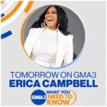 Erica Campbell Instagram - Catch me on GMA3 tomorrow! Check your local listings and be sure to tune in! 🤍 I @@abcgma3 @myblockinc @PBS @McGee_Docs @HenryLouisGatesJr. @kristenvcarter @morrisstreetmedia