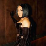 Erica Campbell Instagram - Grammys, we ain’t done yet!!! Part 2 Styled by @stylistjbolin Assistant stylist: @mr.racy Dress: @kendrell.white_official Hair: @allthatjazzglam MUA: @akilah82 Fashion PR: @stephanijstyle Grammys: @recordingacademy 📸: @cyndiibee_