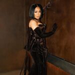 Erica Campbell Instagram - Grammys, we ain’t done yet!!! Part 2 Styled by @stylistjbolin Assistant stylist: @mr.racy Dress: @kendrell.white_official Hair: @allthatjazzglam MUA: @akilah82 Fashion PR: @stephanijstyle Grammys: @recordingacademy 📸: @cyndiibee_