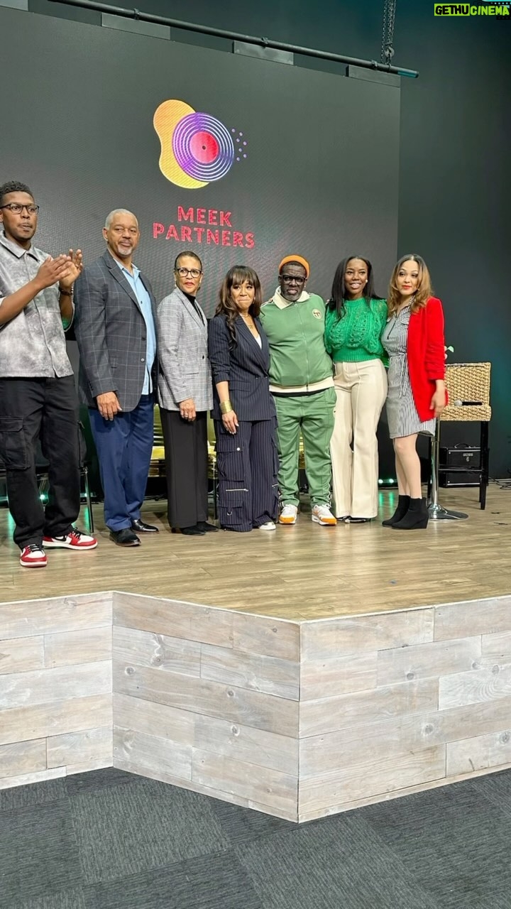 Erica Campbell Instagram - We kicked off Grammy week by participating in @meekpartners Entertainers Mix! It’s always an honor to share our experience of being believers in the Entertainment industry!