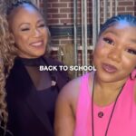 Erica Campbell Instagram - I really miss having my Kris on the road with me. You could’ve been somewhere else on your spring break but you chose to love on your momma, be my lil assistant and share your gift on the stage. I love you so much! @thekrissc you’re exactly what the world needs. Don’t you ever forget it! #EricaCampbell #KristaCampbell #OneHallelujahTour