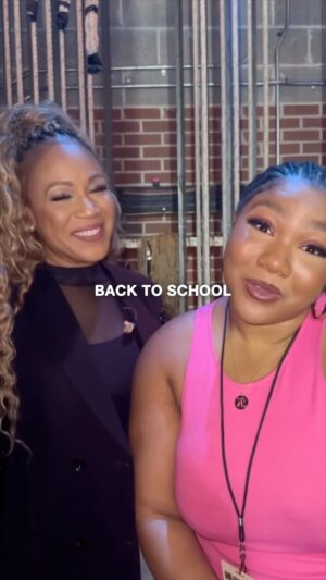 Erica Campbell Instagram - I really miss having my Kris on the road with me. You could’ve been somewhere else on your spring break but you chose to love on your momma, be my lil assistant and  share your gift on the stage. I love you so much! @thekrissc you’re exactly what the world needs. Don’t you ever forget it! 

#EricaCampbell #KristaCampbell #OneHallelujahTour