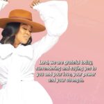 Erica Campbell Instagram - Help us to think like you and act like you and reflections of your goodness. Lord, help us to let our light so shine before the world so they can see what’s good in our life. #EricaCampbell #EricasPrayer #getuperica