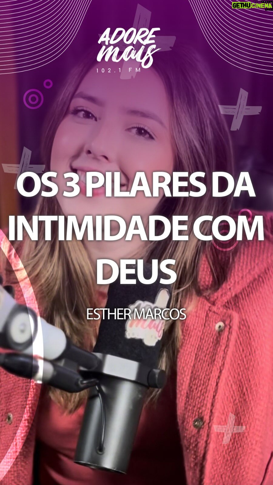 Esther Marcos Instagram - Você sabe quais são os 3 Pilares para a Intimidade com Deus? 1 - Oração 2 - Leitura Bíblica 3 - Jejum Você é uma pessoa que conversa com Deus a todo momento ou somente quando precisa? Deus tem o melhor para nós mas precisamos expor a ele quais são nossas, dores, vontades e agradecimentos. Essa transparencia com Ele faz com que a conexão seja fortificada e reestruturada a cada novo clamor. Você se considera um conhecedor da livro milenar? A bíblia nos traz solução para os problemas de todas as áreas de nossa vida. Lá encontramos passagens que explicam e detalham caminhos e pensamentos a serem seguidos para um melhor entendimento e melhor resolução do problema. Como anda o seu cuidado com o templo que foi proporcionado a você para que você cuide como um de seus bens mais preciosos? Através do Jejum você mata sua carne e fortalece o seu espírito, cuide da dádiva dívina que lhe foi concedida. #cuidado #pilares #intimidade #Deus #templo #Cristo #fé #adoremais #tksjesus #worship #esthermarcos AdoreMais FM