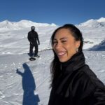 Eva Marisol Gutowski Instagram – Olavs little pro hoe 🥹❄️🏂🚡 Flims-Laax Switzerland