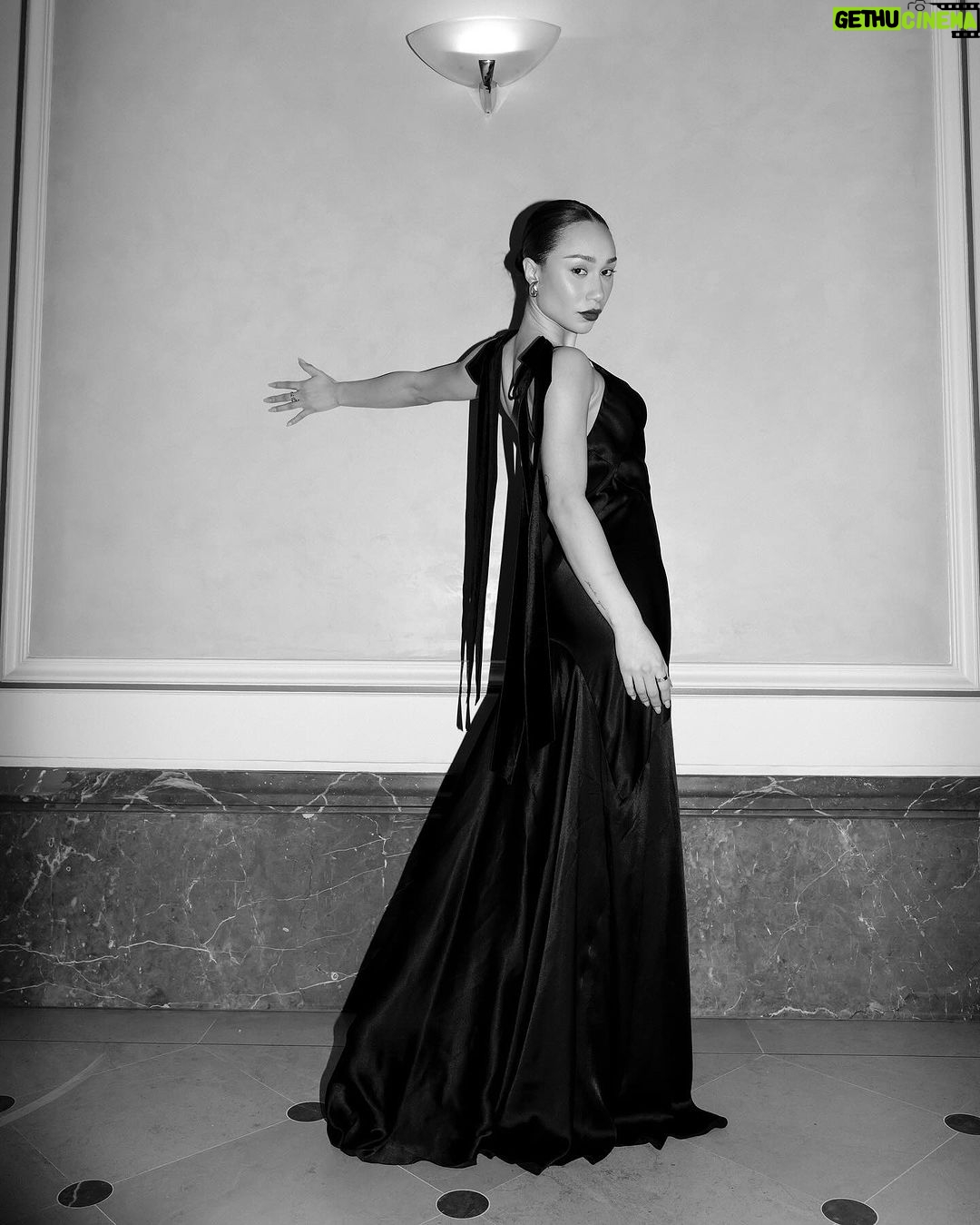 Eva Marisol Gutowski Instagram - Who’s the leader here? Nina, Nina, Nina ✨me in Nina Ricci for FW24 in Paris Paris, France