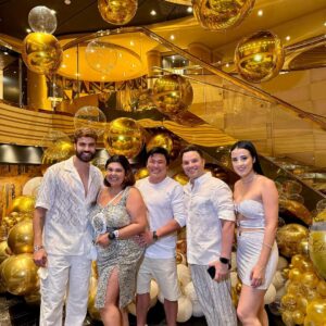 Fabiana Karla Instagram - Um 2024 pra gente brilhar ✨ 🥂
#shinebrightlikeadiamond 

 #2024 #reveillonemaltomar #riodejaneiro 

Stylist: @anabrigida
