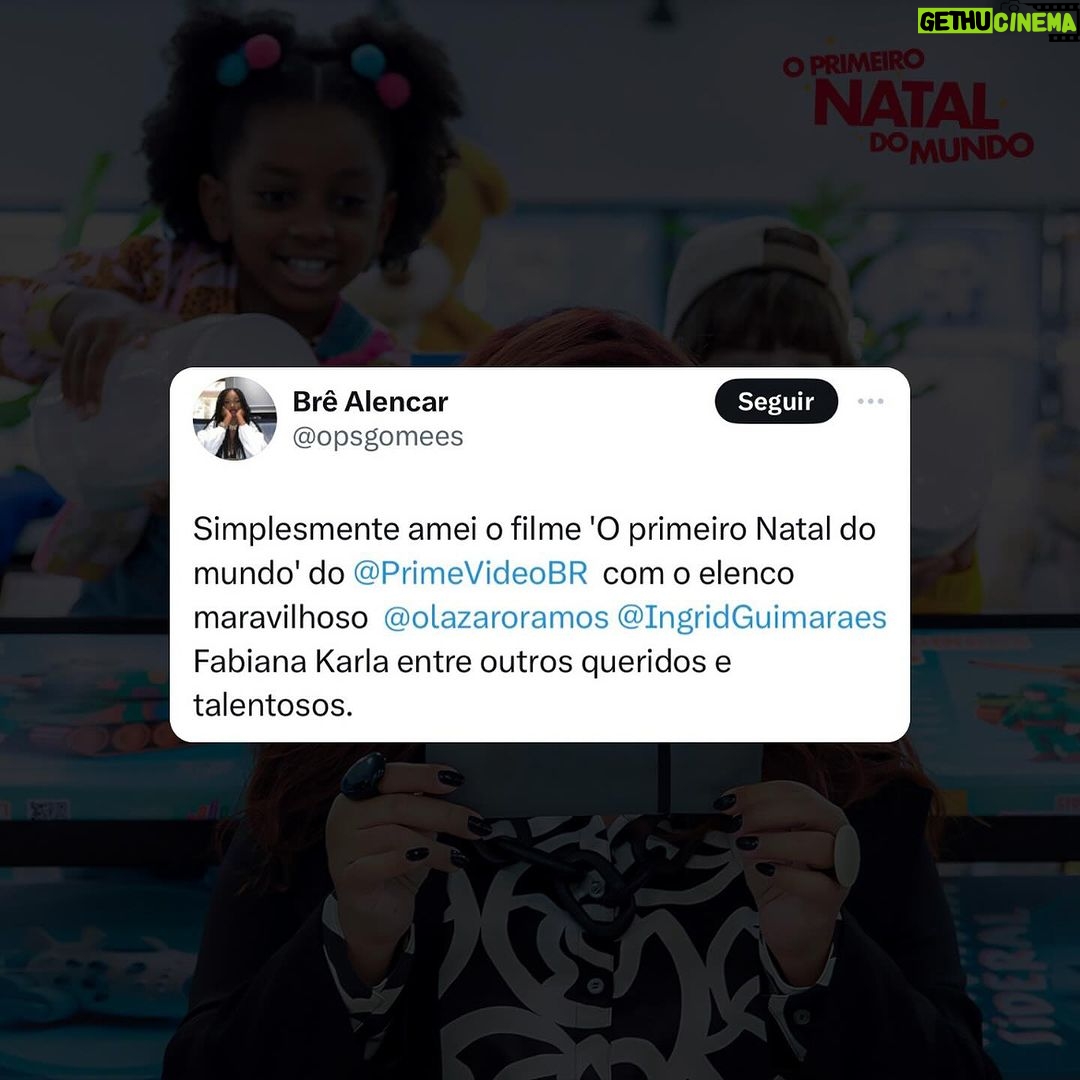 Fabiana Karla Instagram - Estou acompanhando vocês assistindo nosso filme #oprimeironataldomundo 🎄🎅 Me conta aqui o que acharam! 👇🏻🤩