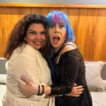Fabiana Karla Instagram - Ainda em êxtase com o show de @babydobrasiloficial , com sua energia contagiante, sua voz poderosa, e toda sua luz. E essa banda de milhões! ✨ Ela nos transporta para uma outra dimensão, nos embala com seu repertório incrível, e nos hipnotiza no palco. Uma noite inesquecível! Que artista!! ❤️