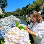 Fabiana Karla Instagram – Um fim de semana florido como as hortênsias de Gramado.🪻Cuide do seu jardim interior 🌱
#sextôu #gramado