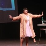 Fabiana Karla Instagram - Na magia do palco, encontrei meu lar. Hoje, celebramos o Dia nacional do Teatro, onde sonhos ganham vida e histórias se entrelaçam. Gratidão por cada ato, por cada aplauso, por cada emoção compartilhada. O teatro é minha paixão, minha jornada, minha vida. Fica aqui o meu carinho por todos os artistas e colegas de trabalho que enxergam o palco como extensão da sua alma! ❤️ E lembrando que a comédia musical “nessa mesa de bar” 🍻🎶 está chegando e você não pode ficar de fora dessa! 😱 Garanta ja o seu ingresso! 🤩 @comedianessamesadebar Feliz Dia do Teatro! 🎭✨ . . . . #DiadoTeatro #ArteNoPalco #MinhaPaixão #dianacionaldoteatro #teatro