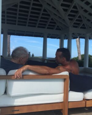 Faith Hill Instagram - This is one of my favorite pictures of Tim and my sweet daddy. 
Daddy may no longer be here on earth but he touched us all in the most profound way and we will always feel his presence. 
Daddy loved Tim and they shared many moments like this.  Just the two of them. 
Happy Father’s Day🙏🏼🙏🏼🙏🏼