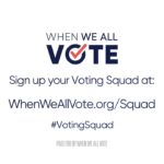 Faith Hill Instagram – On it @MichelleObama! Getting my #VotingSquad together now. I will make sure we get five of our friends and family to the polls. Sign up your squad at whenweallvote.org/squad.